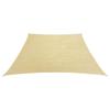 Voile d'ombrage - vidaXL - Beige - 3/4x2 m - 160 g/m² - Résistant aux UV et à la moisissure