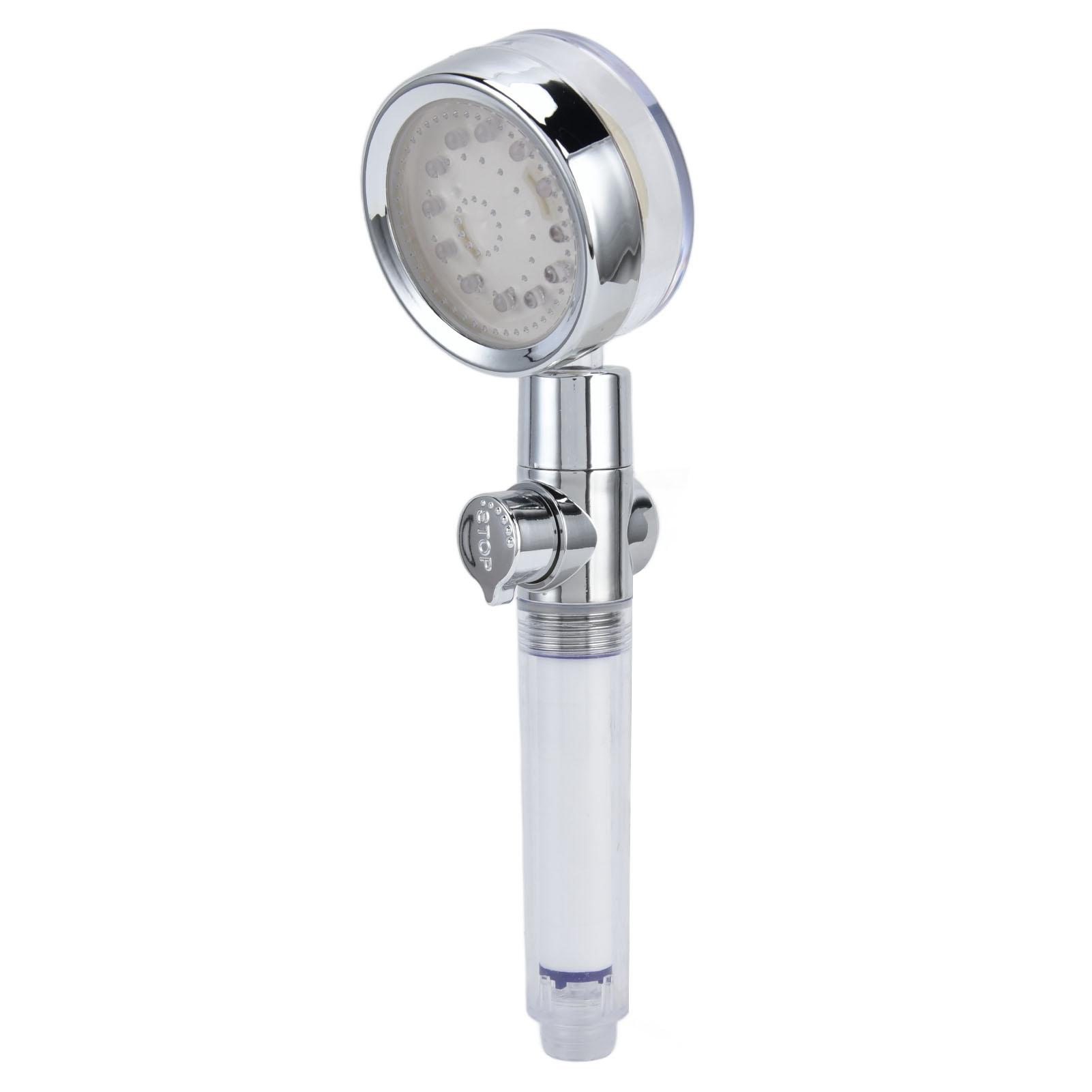 

Colorful LED Shower Filter Handheld Shower Heads with Hydraulic Pressure Controlled