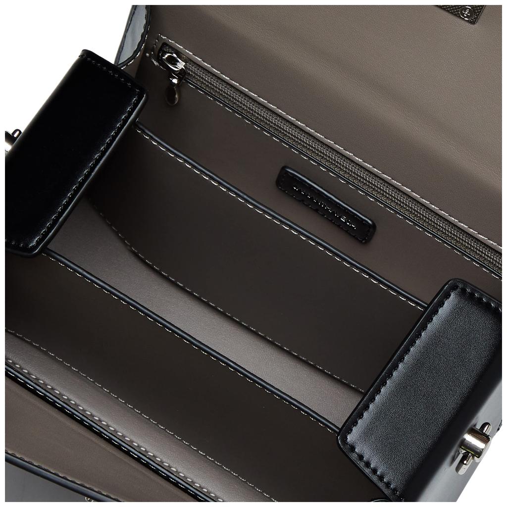 Umhängetasche Kette Motiv Square Bag Schwarz [Samantha Vega] Tasche/Mini Damen