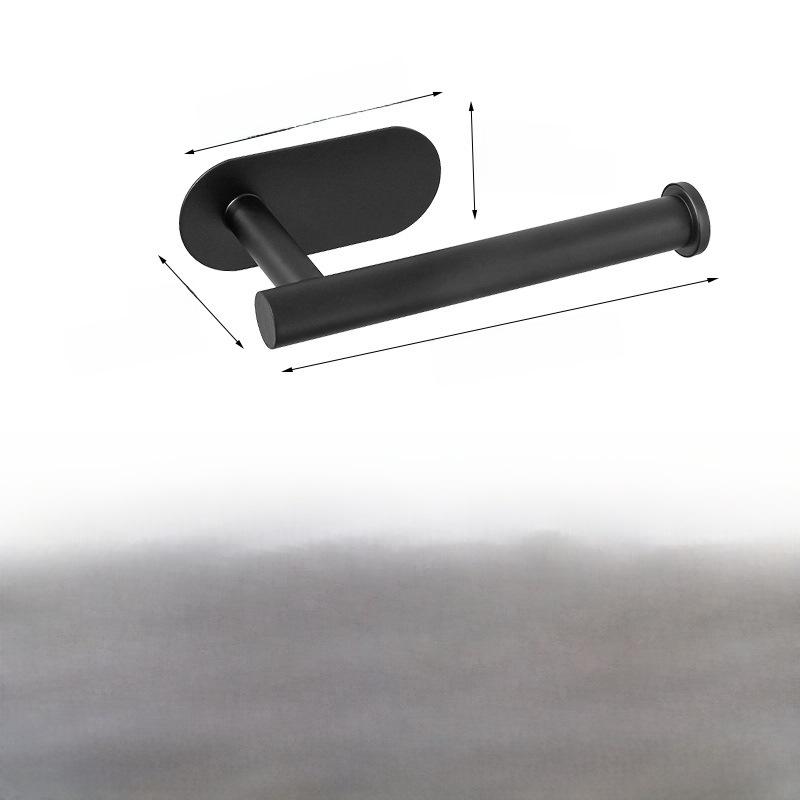 Suport de Hârtie Igienică din Oțel Inoxidabil, Montat pe Perete Fără Găuri