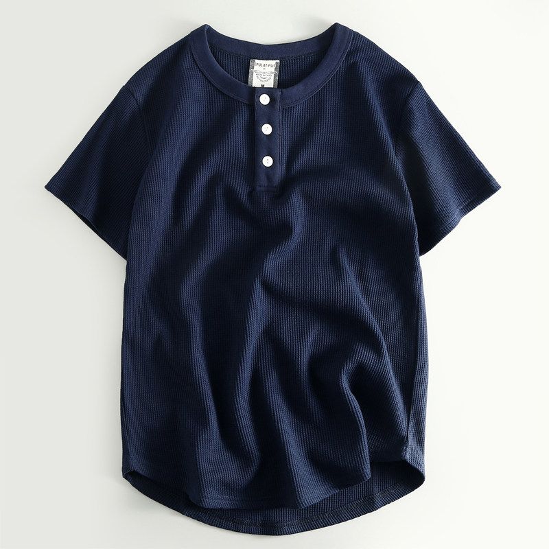 Big Brand Cut the Tag Off Export Overplus Order Clearance Summer Pure Cotton Knitted Short Sleeve T-shirt Withdraw from Cupboard Original Orders