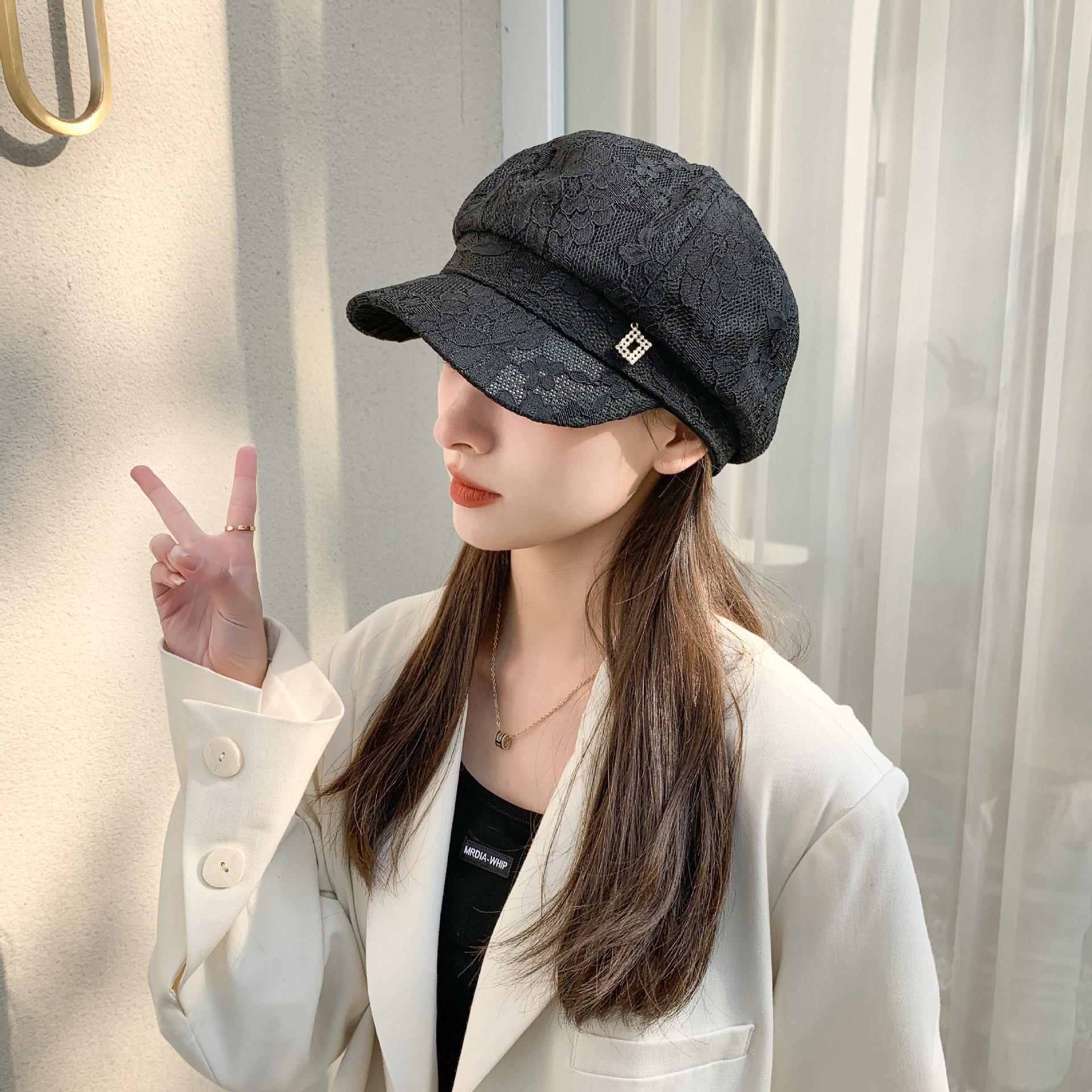 

Кепка с кружевным цветочным узором от солнца для занятий спортом на открытом воздухе - Бейсболка с защитой от ультрафиолета для пеших прогулок, бега, езды на велосипеде - Повседневная и модная кепка с козырьком для женщин и мужчин One Size