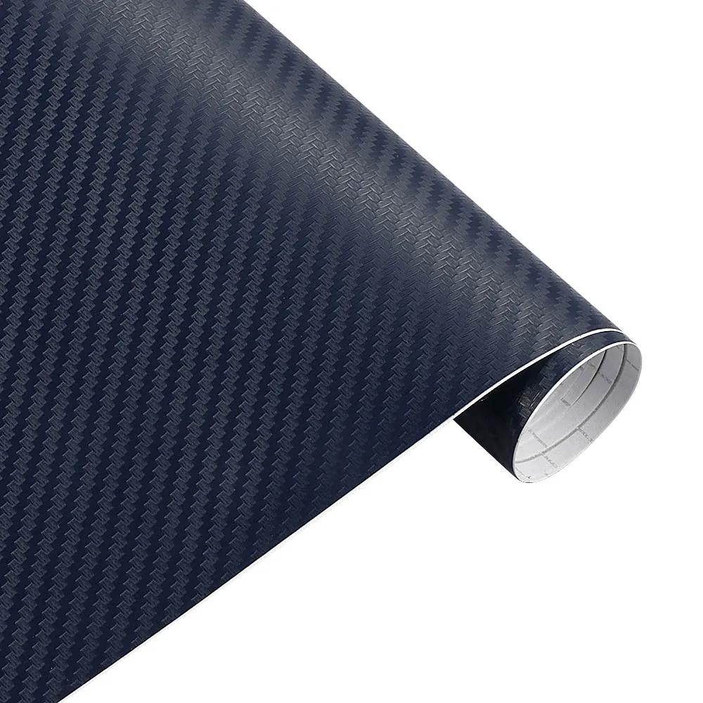 60x200cm Waterproof DIY 3D 3M Carbon Fiber Vinyl Wrapping Film Car Sticker Motorcycle Automobiles Car Styling Accessories