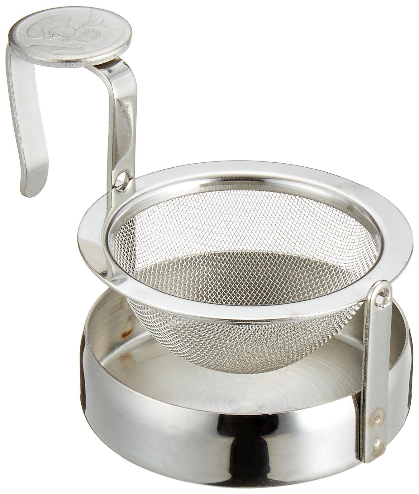 

CASUAL PRODUCT Mesh-Style Rotating Tea Strainer, Small, Mirror, 010651