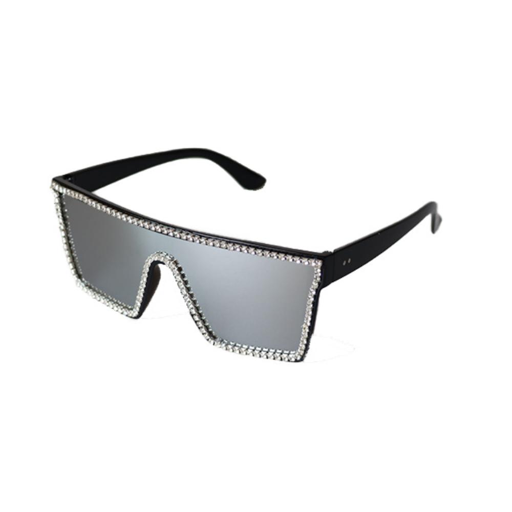 Female Goggles Uv400 Anti-Uv Shades Square Shape Sunglasses Square Uv400 Eyewear For Women'S Fashion Outdoor Eye Safety