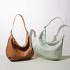 Handheld Leather Women's Bag With A Simple High-end Feel Underarm Commuting Fashion Large Capacity Crossbody Shoulder