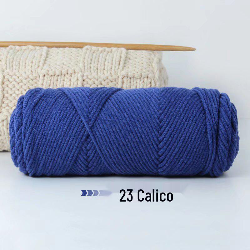 8-Strand Lover's Cotton Wool Yarn for Handmade Knitting: Soft DIY Scarf or Hat Acrylic Yarn