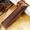 2026 Cowhide Pencil Case Creative Personality Retro Crazy Horse Leather Pen Cover Gift Pen Leather Cover