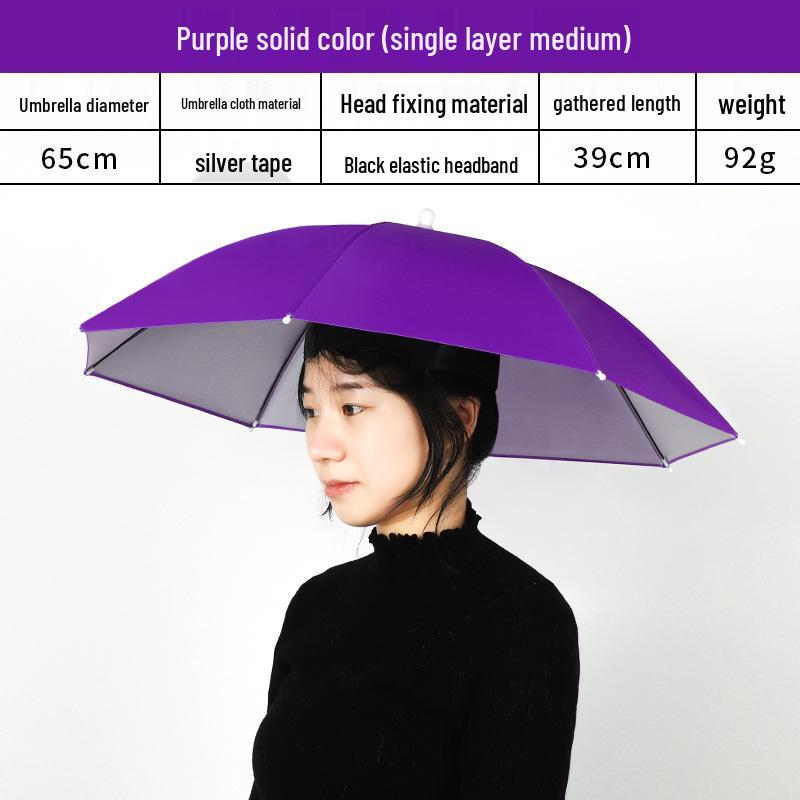 Cappello a Ombrello Pieghevole da Pesca per Adulti - Accessorio Personalizzato per Giornate di Sole