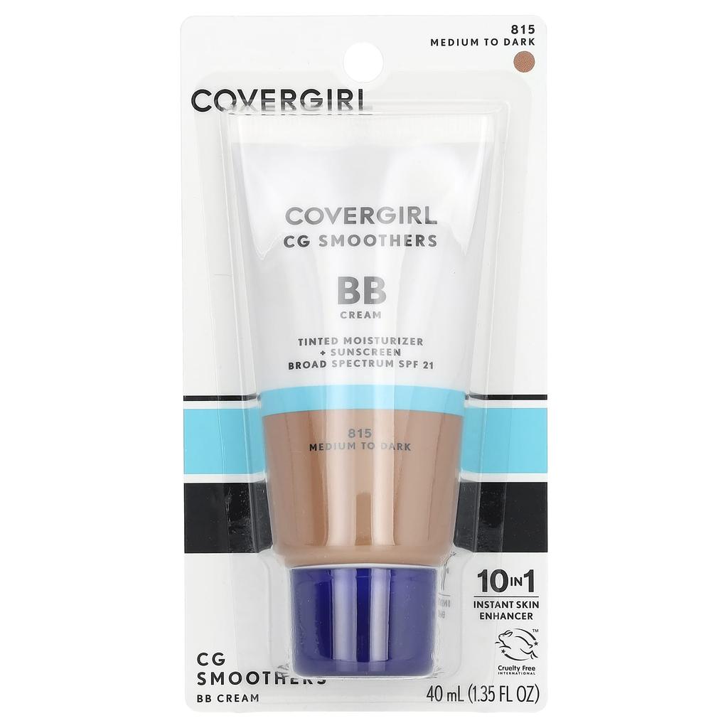 Cg Smoother, Bb Cream, Spf 21, 815 Medium to Dark, 40Ml(1.35Fl Oz)
