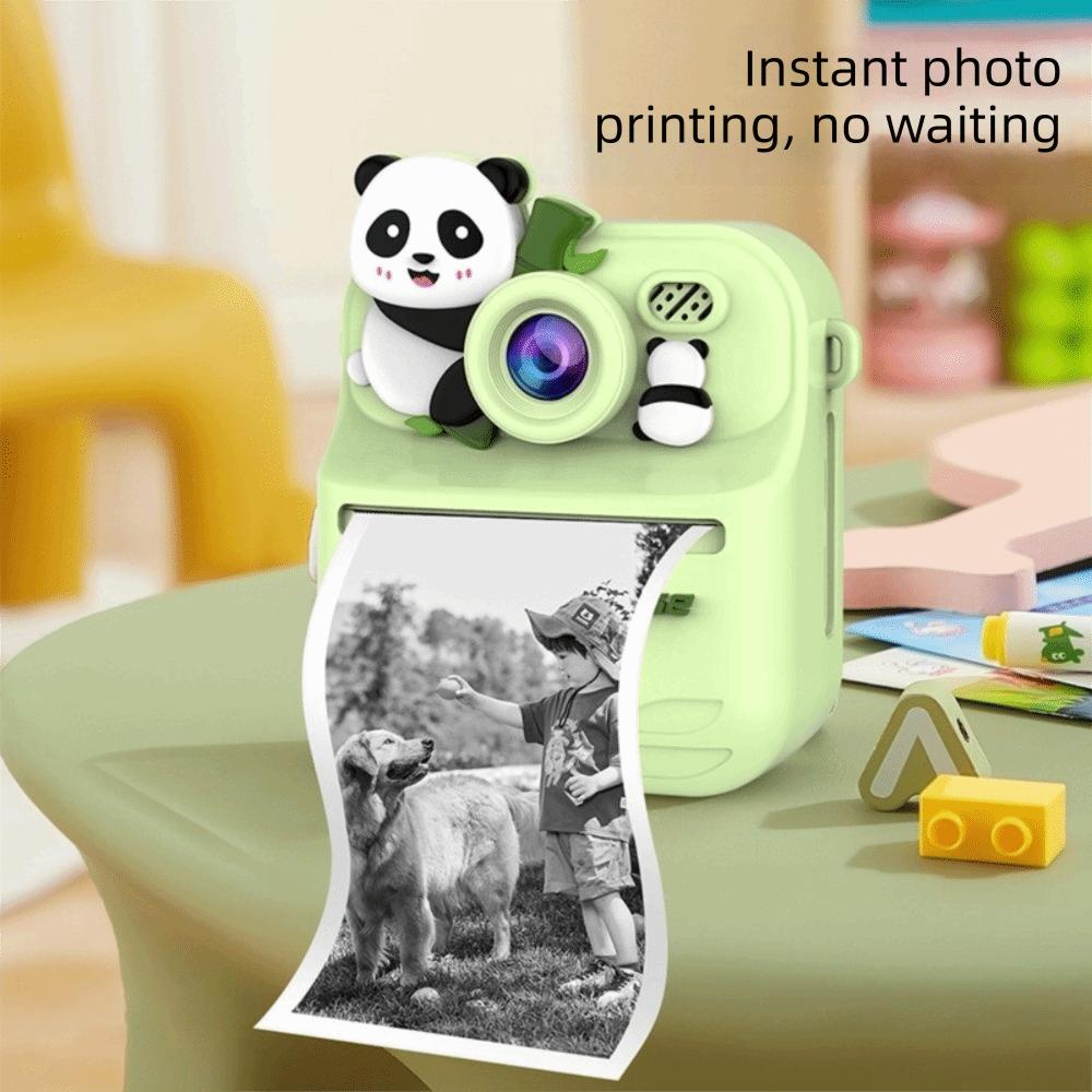 Mini Color Display Instant Print Camera 1080P HD Digital Photography Camera  Kids Photography