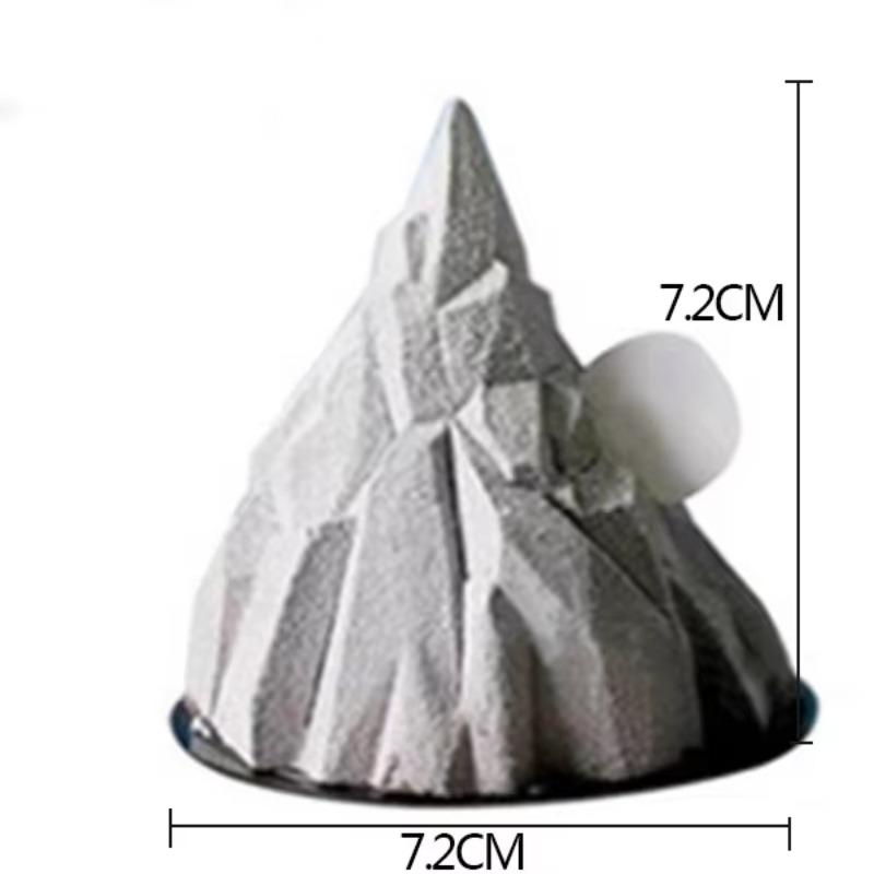 2025 New Creative DIY Scented Candle Mold Iceberg Shape Handmade Candle Diy Mold Suitable Household Use Candle Molds