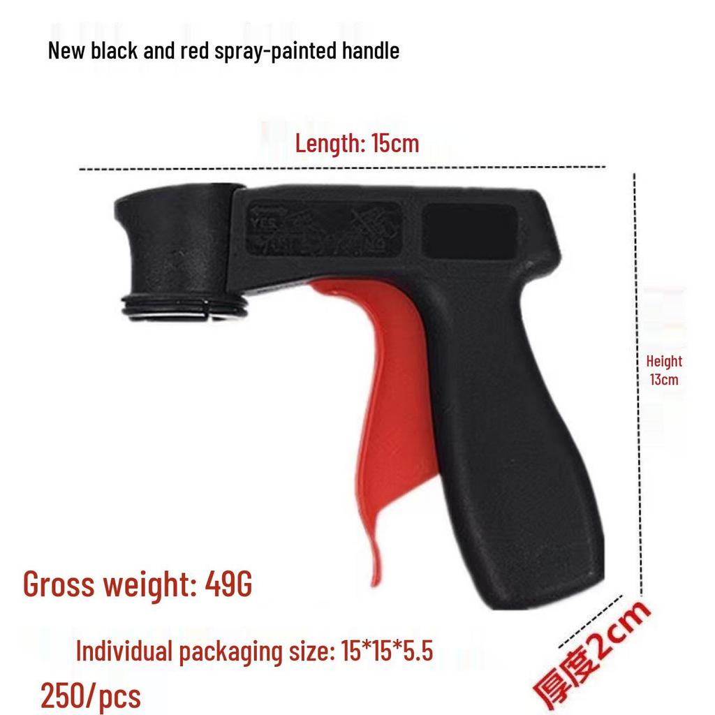 Hand Spray Gun Assist Handle for Painting & Graffiti