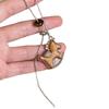 Women's Autumn and Winter Long Vintage Pony Pendant Necklace