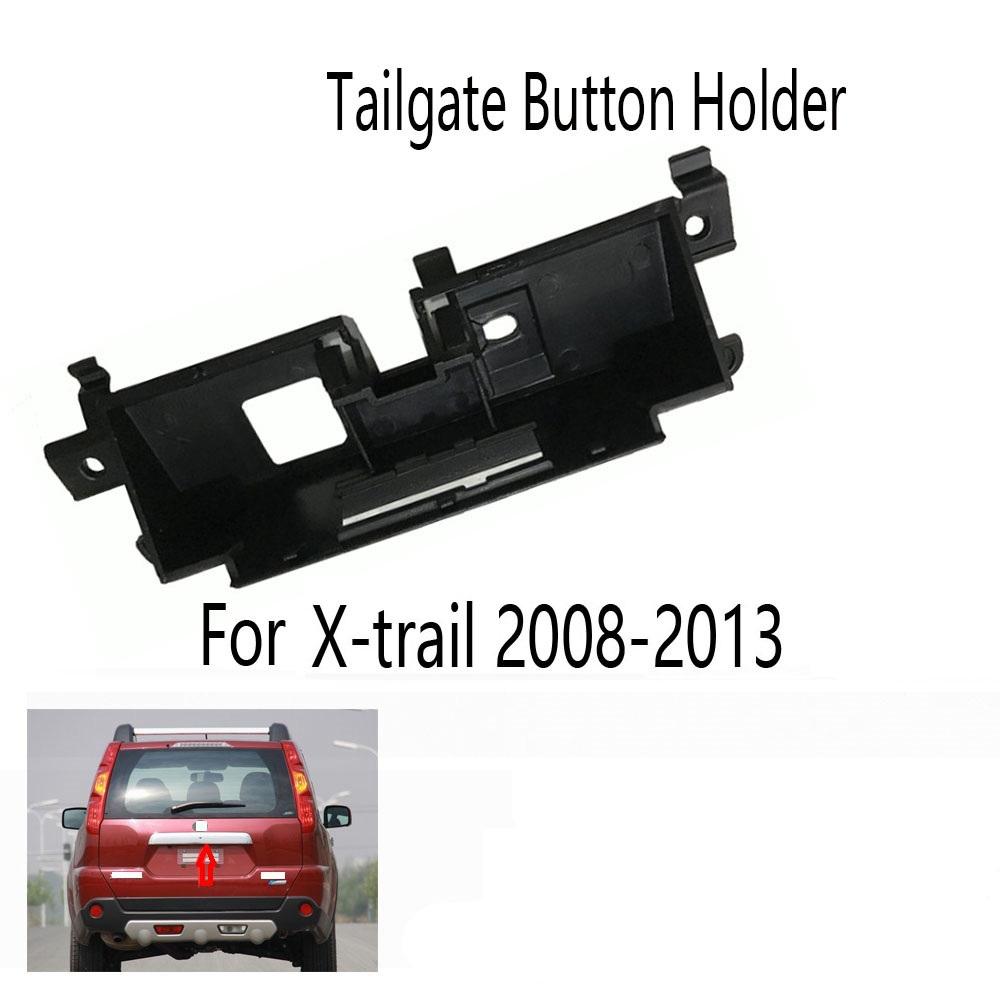 Car Trunk Switch Tailgate Button Holder Case Base Bracket Key Plate Garnish Frame for Nissan X-Trail