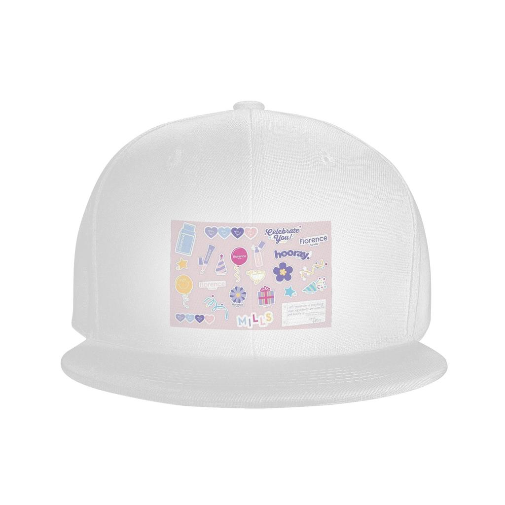 Florence By Mills Millie Bobby Brown Baseball Caps Snapback Fashion Baseball Hats Casual Casquette Outdoor for Unisexs And WoUnisexs