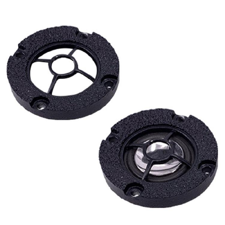 High Pitched Speaker Aluminum Panel Circle 1in 1.25inch Speaker Decorative Circlet Car Modification Amplifiers Accessory