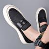 Handmade Men's Loafers Breathable Casual Leather Shoes Classic Comfortable Outdoor Shoes Leisure Male Slip on Footwear Moccasins