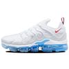 Air VaporMax Plus White University Blue Men Sneakers Worn-Blue Habanero-Red DV2119-100