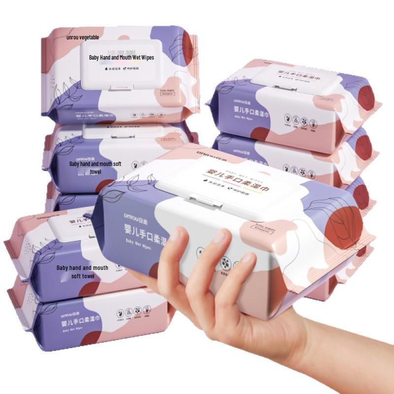 Economical Family Pack: Baby and Child Wet Wipes for Hands, Face, and Bottom - Large Pack with Free Shipping