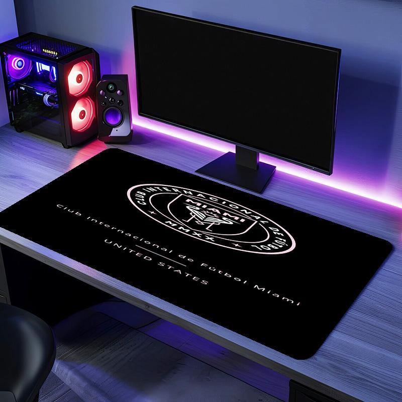 Inter Miami CF Mouse Pad - Non-Slip Rubber Base, Smooth Surface for Work,Gaming,Office,And Home Use, Desk Mouse Pad