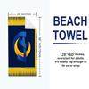Los Angeles Rams Print Beach Towel, Large Soft Quick Dry Towel for Beach Camping Swimming
