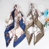 High-quality Luxurious Silk Scarves Headband Scarfs Neck Scarf For Women Chain Silk Scarf Women's Decorative Shawl