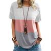 Oversized Top Summer Round Neck T-Shirt Casual Pullover 3D Printing Short Sleeve Women's Fashion Clothing Simple Style Tee Shirt