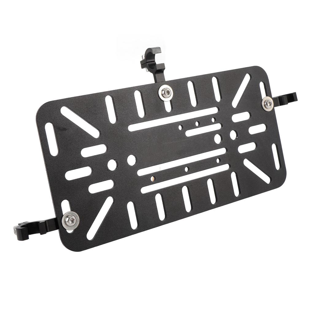 Motorcycle Side Bag Support Bracket Aluminum Alloy Stylish Look Fade Proof Convenient Storage Saddle Bag Mount Holder