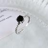European-American Zircon Open Ring: Elegant, High-End Fashion Jewelry for Women