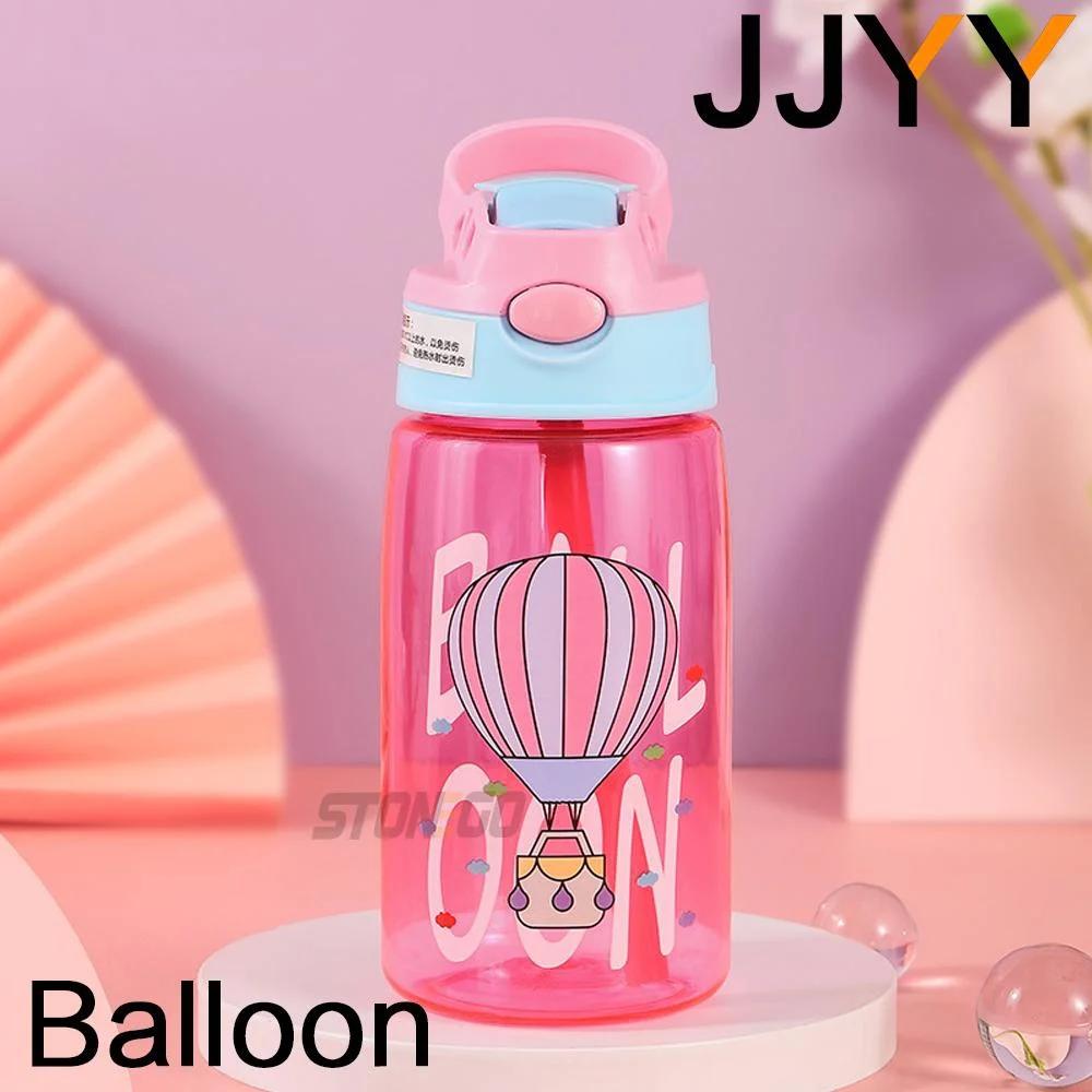 

Kids Water Bottle with Straw and Handle Portable Drinking Cup Sippy Cup for Children Leak Proof Reusable Water Bottle BPA Free 480ml