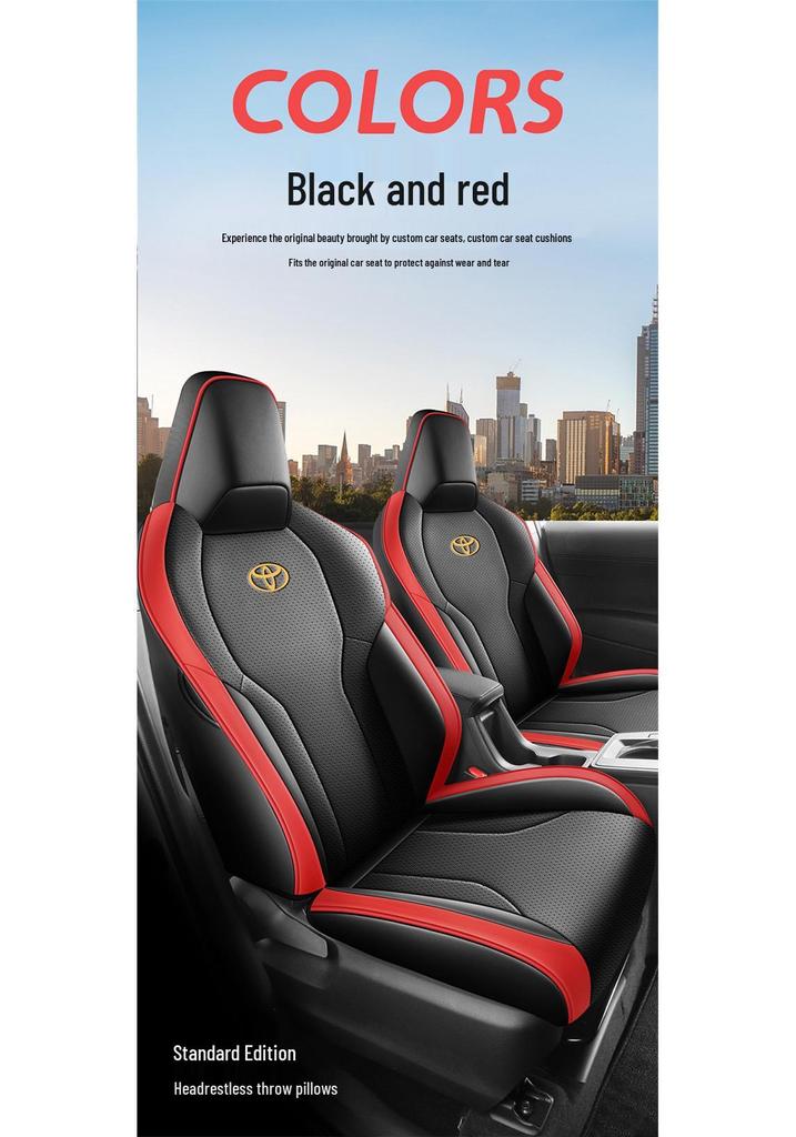 Toyota RAV4 Hybrid 2.0L Luxury Seat Covers, 2026 Model, All-Season, Full Coverage, Two-Wheel Drive Edition