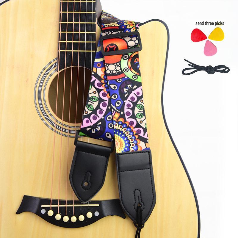 Adjustable Crossbody Strap for Guitars and Ukuleles - Unisex