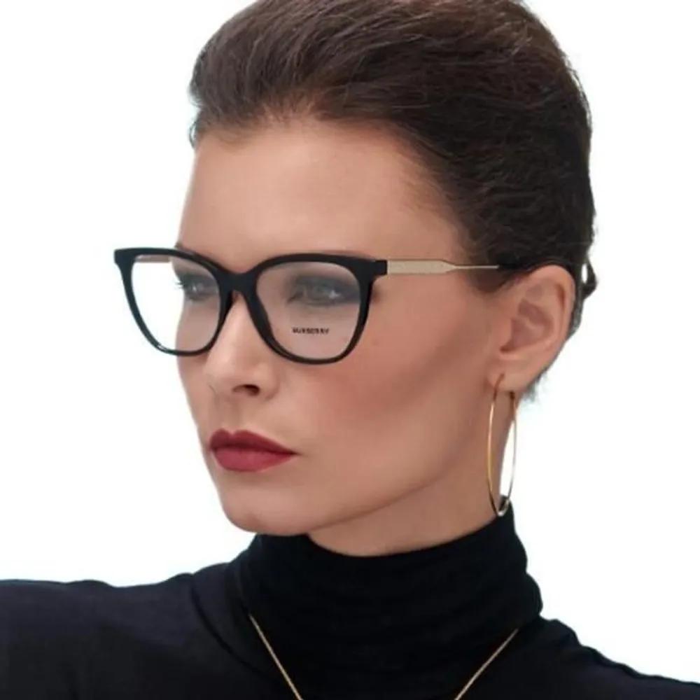 [Burberry] Eyeglass Frames BE2333 3001 Black Horn-rimmed