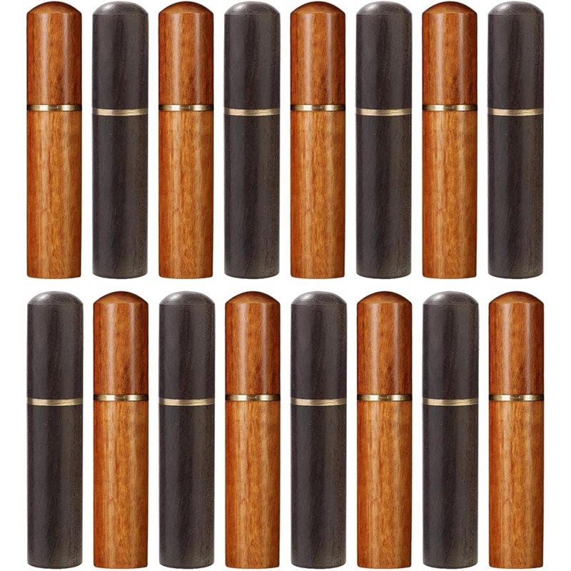 ABBP-16 Pcs Wooden Storage, Portable Sewing Holder For Sewing Storage Embroidery