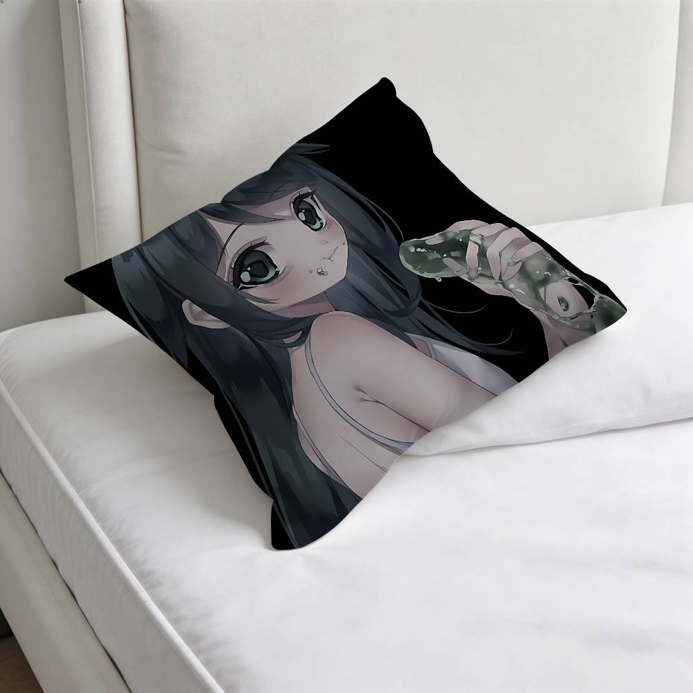 Cute The Song of Saya Square Pillow Cover Decorative Throw Pillow Case for Sofa Couch Bed Home Car Living Room Decoration