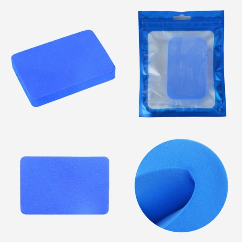 Table Tennis Cleaning Sponge Racket Cleaning Scrubber Small Racket Pat Cleaner Paddles Cleaning Tool Easy to Use