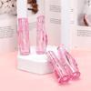2.5Ml/3Ml Wave Lip Gloss Tube Transparent Thick Rod Large Brush Head Empty Bottle Lips Glaze Container Makeup Packaging Material