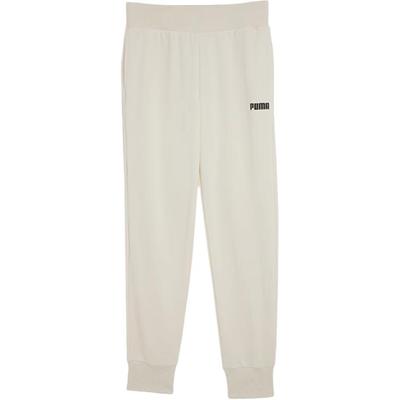 Comfortable Stylish Versatile Cuffed Knitted Sports Pants Women Bottoms White 671152-88