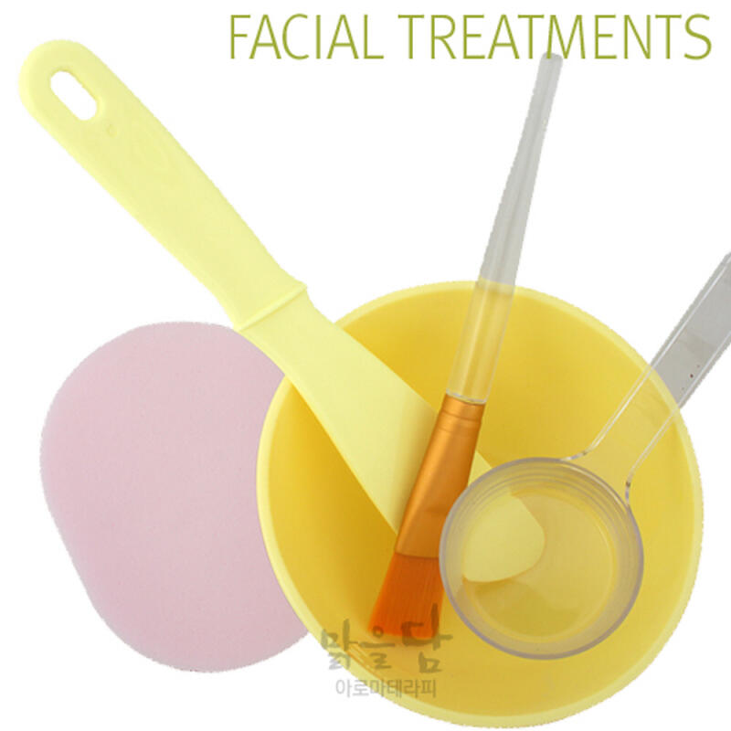 Dammall Pack Tool 5-piece set: rubber ball/spatula/measuring cup/sponge/brush