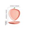 Nordic Creative Ceramic Tableware: Strawberry Design - Dinner, Soup, Steak, Dessert Plates & Two-Tier Serving Platter.