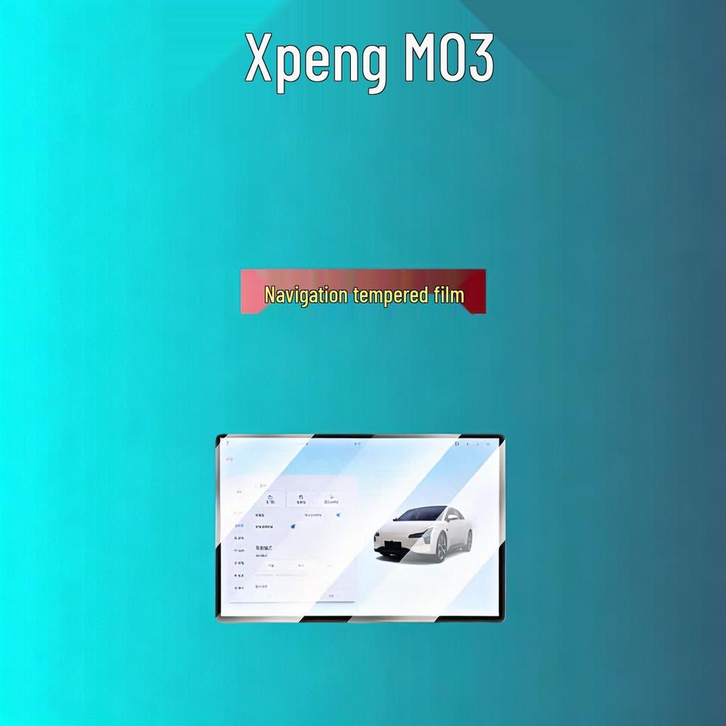 Compatible Tempered Film for Xiaopeng GX/P7+/P7/X9/G9/G7/G6/M03 Center Console Screens