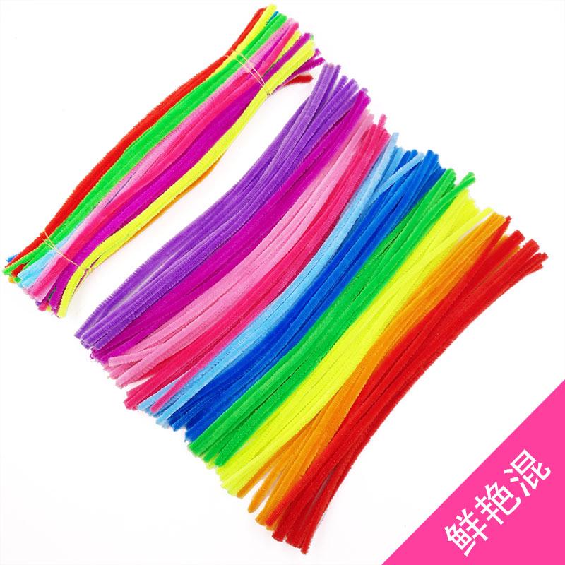 DIY Wool Twist Stick for Kindergarten Art - Educational Handmade Plush Craft for Kids