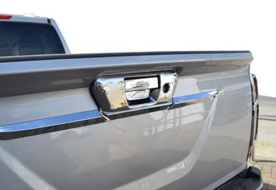 Couvercle de poignée arrière (sans caméra, acier inoxydable) PourNissan Navara/NP300 2016-