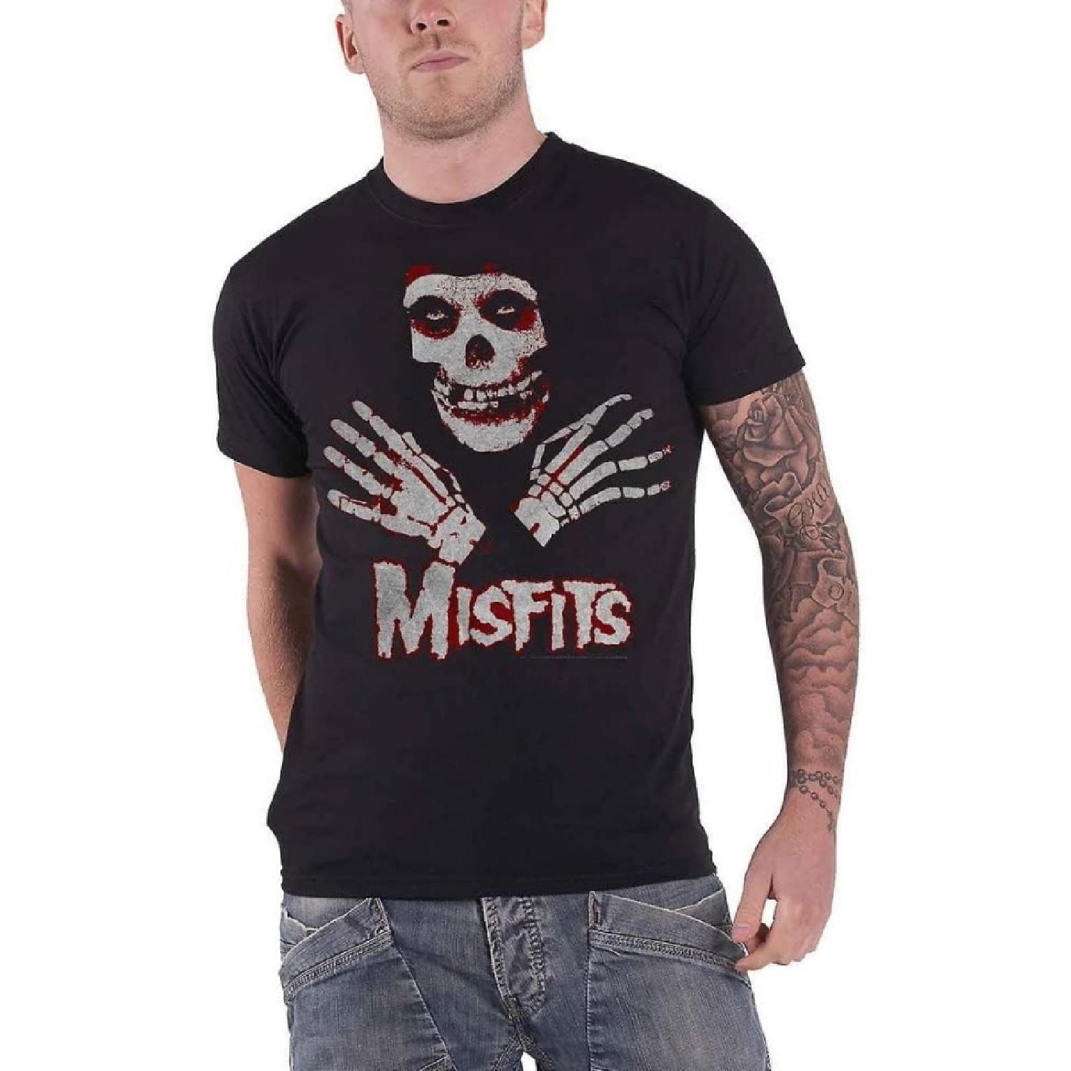 ROCKOFF T Shirt #S Black Unisex # Hands S