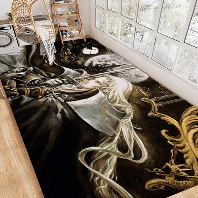 Castlevania Long Rugs Nordic Style Bedroom Living Room Doormat Home Balcony Anti-Slip Toilet Rug