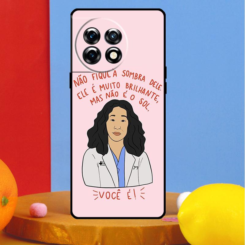 Greys Anatomy Cover For OnePlus Nord CE 4 2 3 Lite N30 N10 N20 OnePlus 13R 13 12 12R 11 10 Pro 10T 8T Case