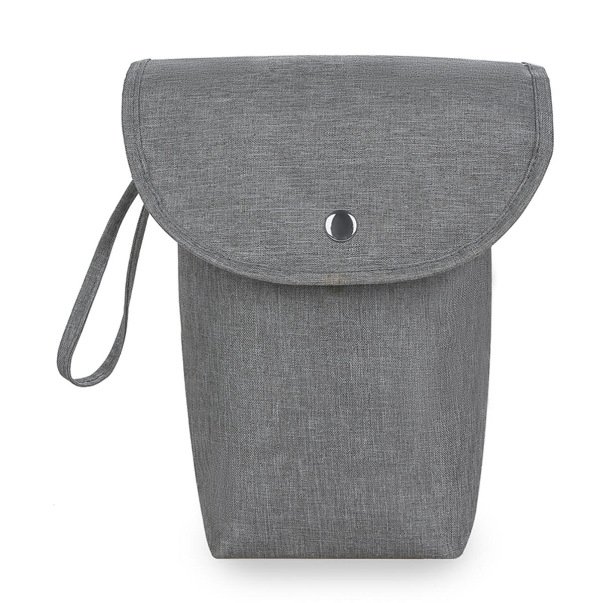 

Органайзер для детской сумки для подгузников, многоразовая водонепроницаемая сумка для мокрой/сухой одежды, сумка для хранения мамы, сумка для подгузников для одноразовых подгузников, сумка для переноски одноразовых подгузников one size серый