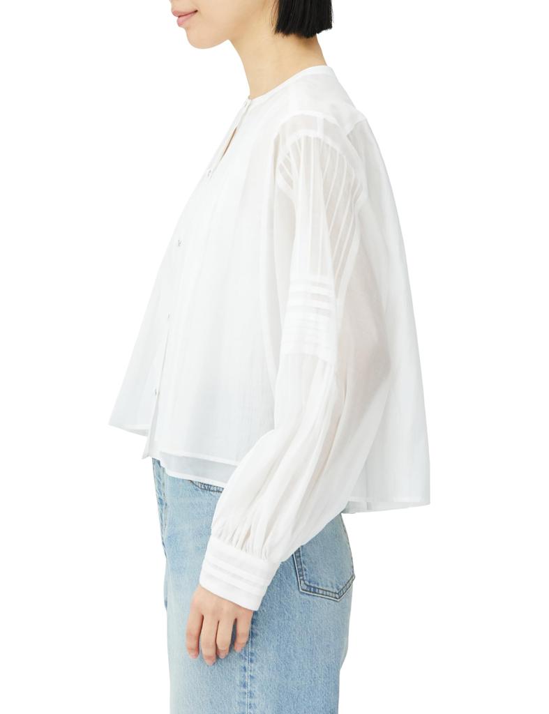short blouse [Grace Continental] Pin-tuck