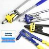 Manual Rivet Gun Double Handle Labor-Saving Riveter Pliers Nailer